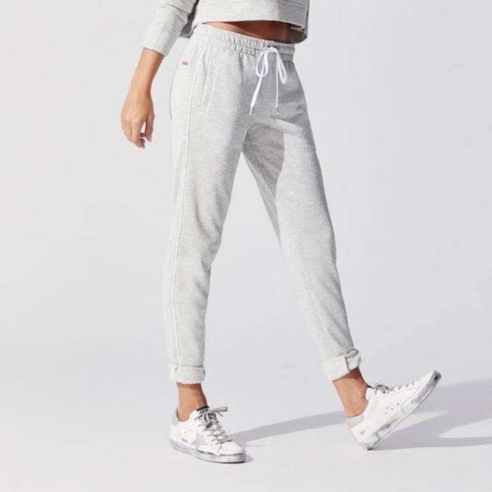 ALALA Metallic Capri Volt Jogger Sweatpants S